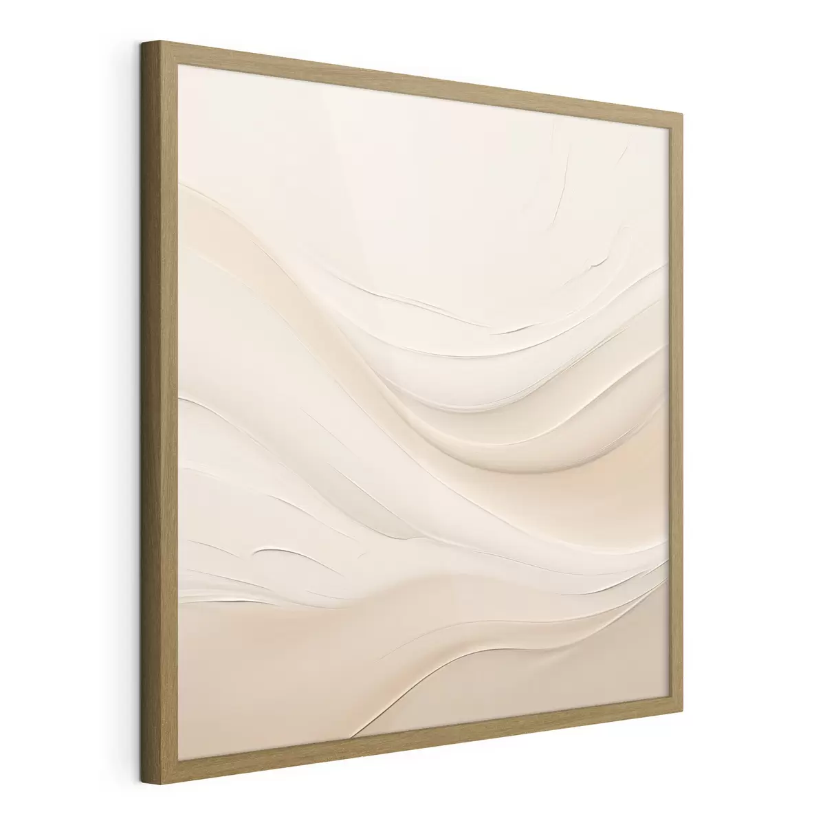 Poster Patrón de ondas mínimas en tonos claros f48097