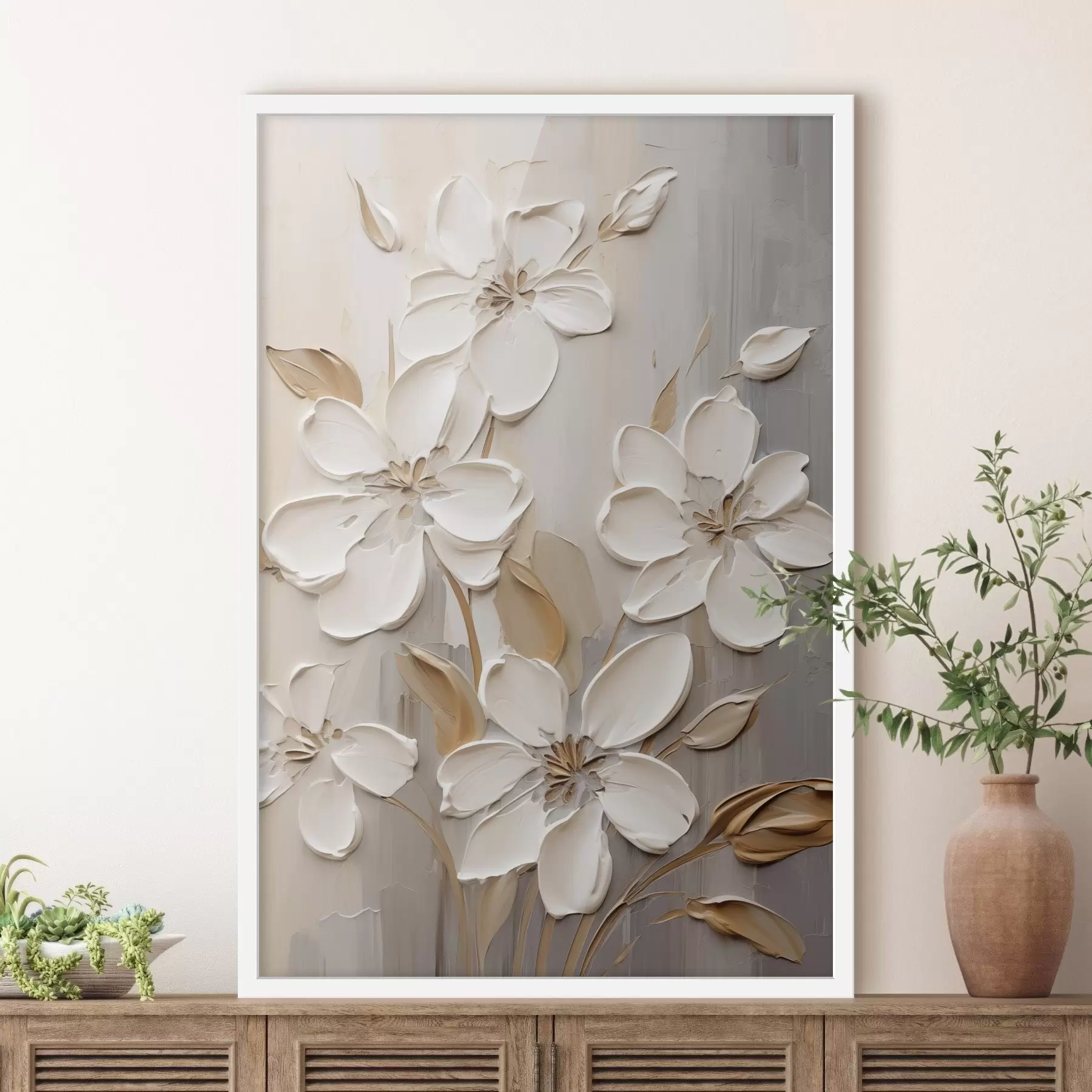 murales de pared Relieve de ternura f47874