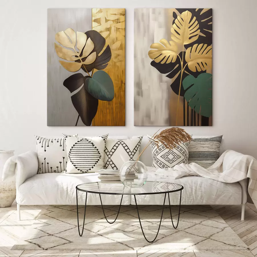 murales de pared Hojas tropicales m30067