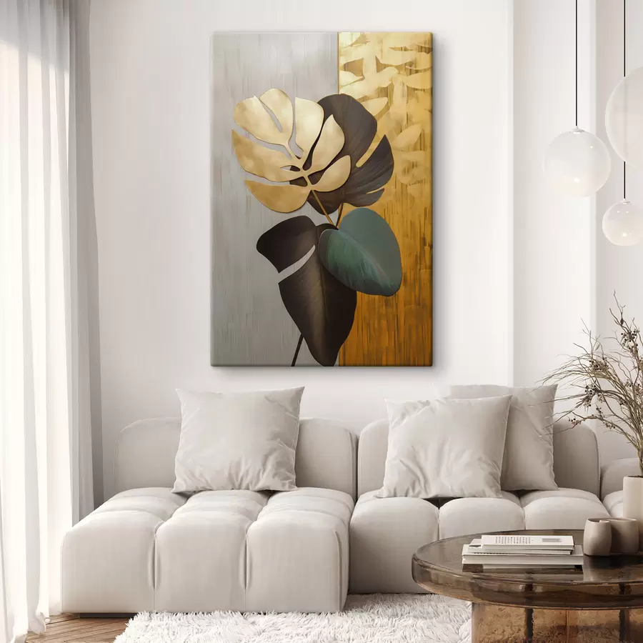 murales de pared Hojas tropicales s47783