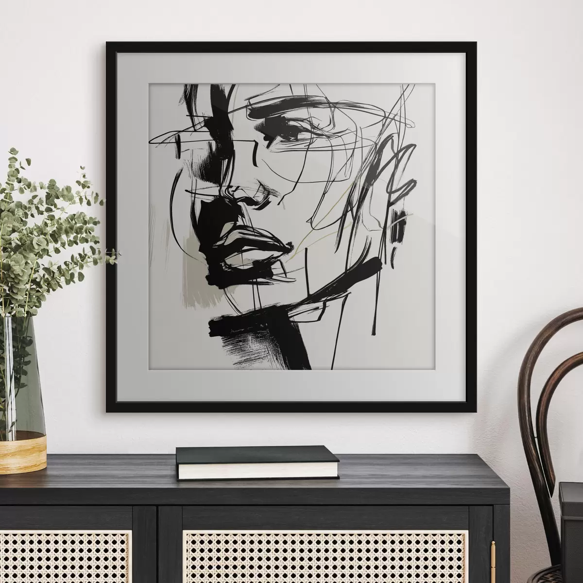 Poster Una mirada de tinta f48015