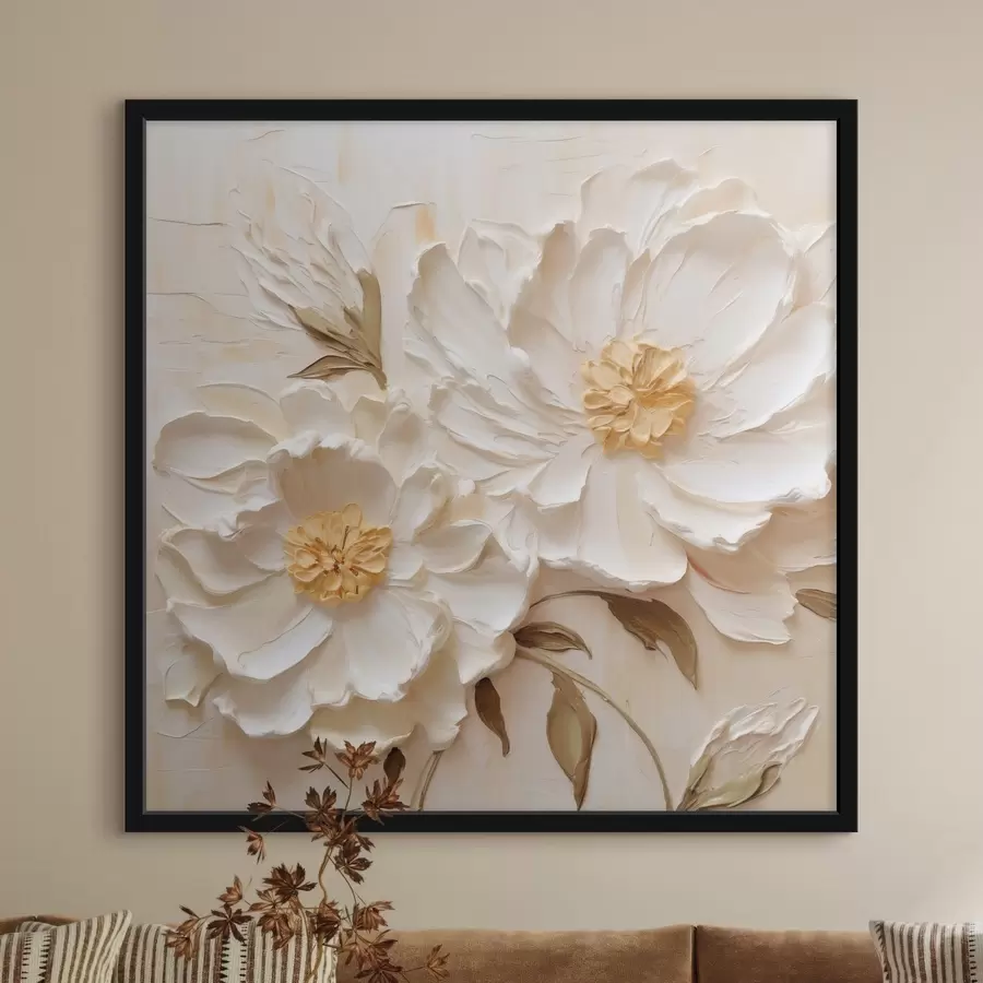 murales de pared Flores f48146