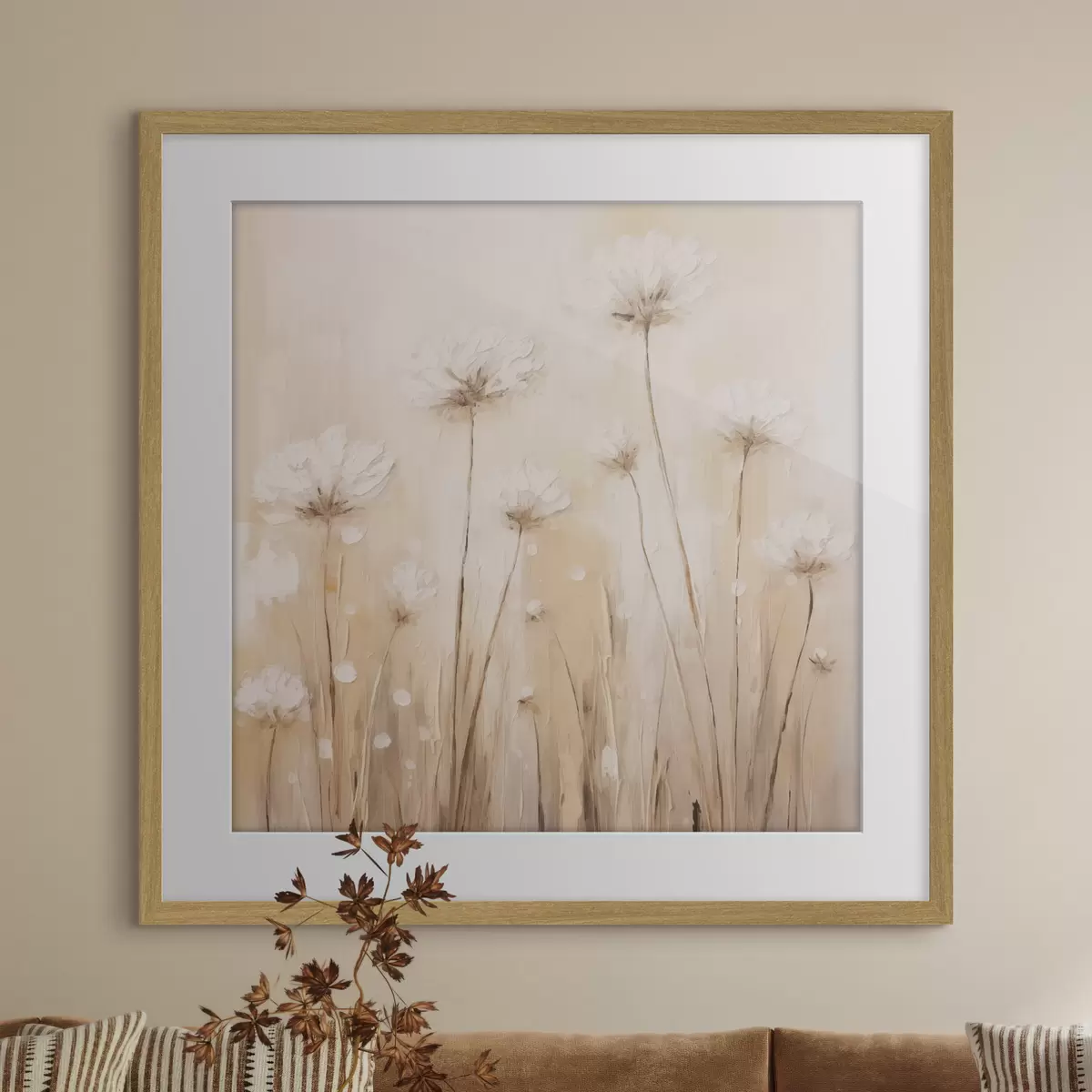 Poster Flores secas f48154