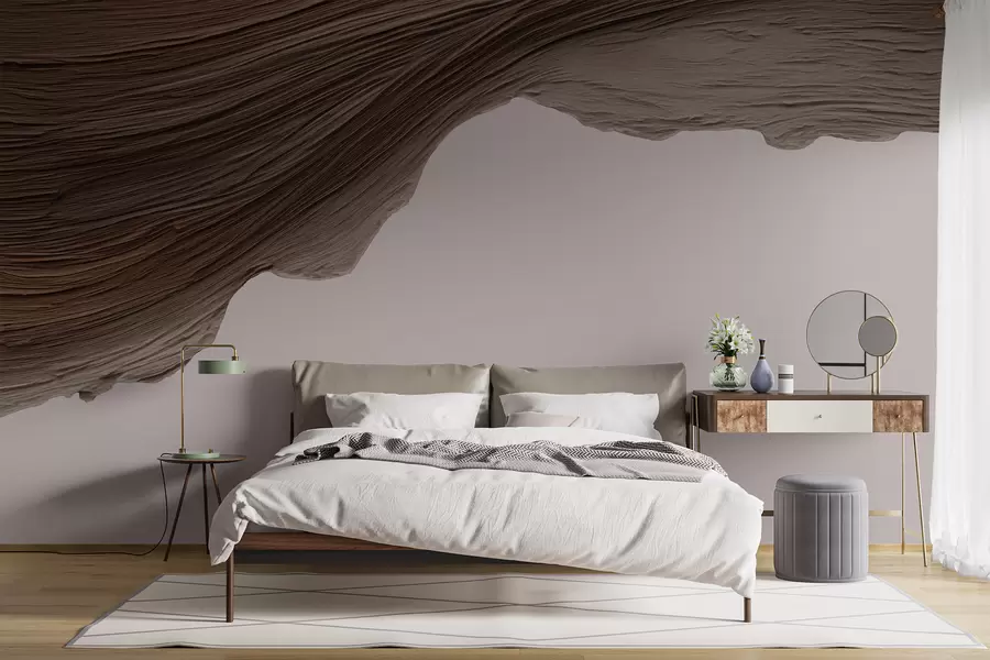 murales de pared Relieve de madera w05273