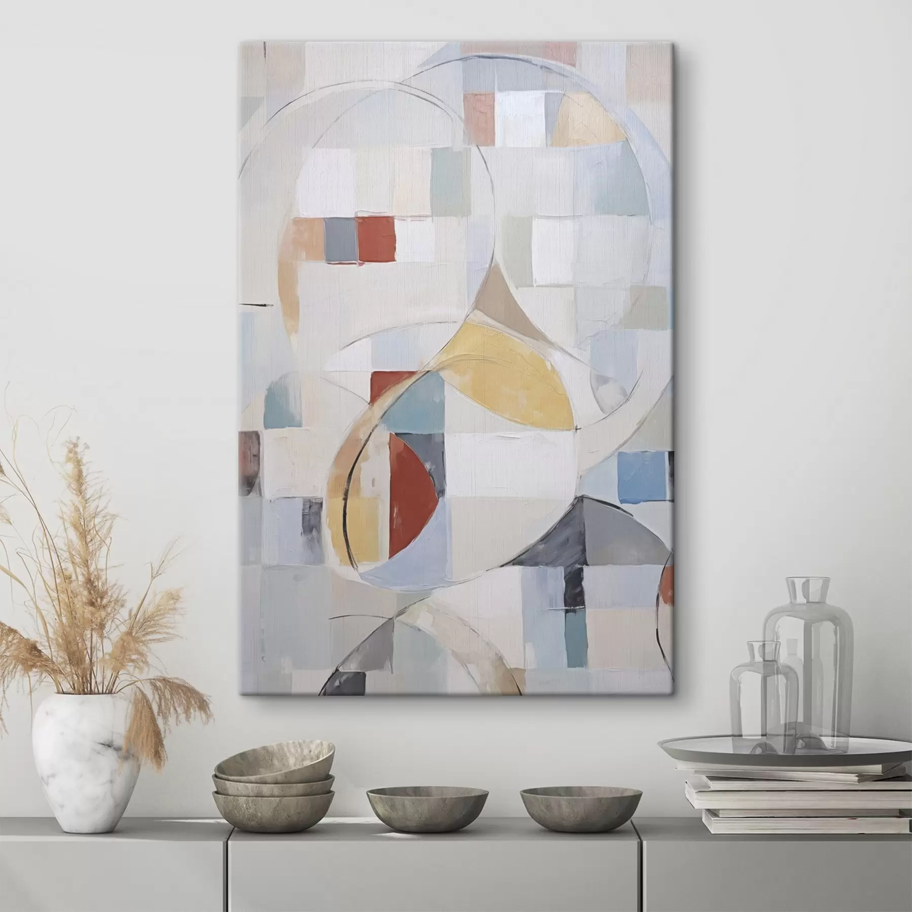 murales de pared Abstracción moderna s48170