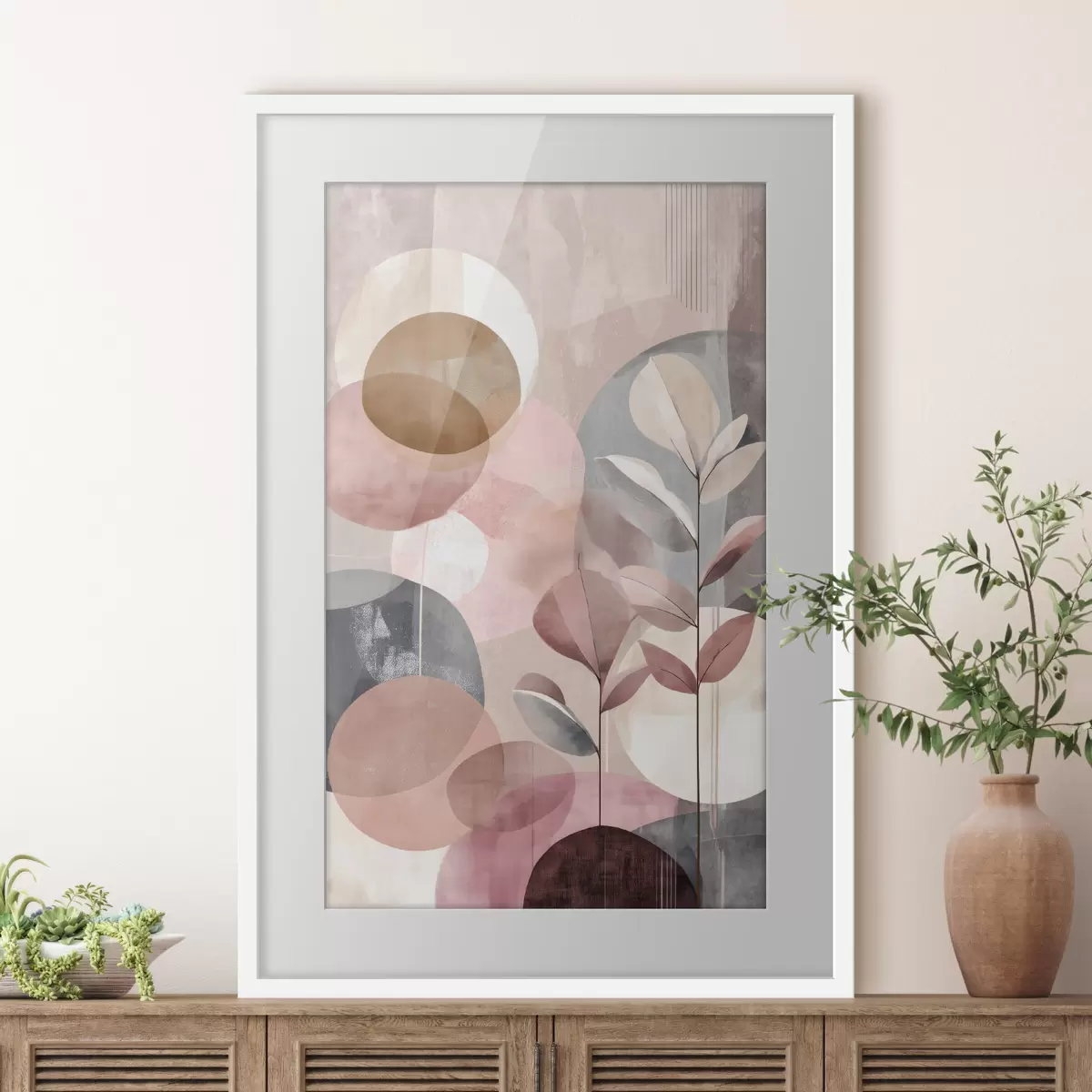 Poster Círculos de un día cálido f47977