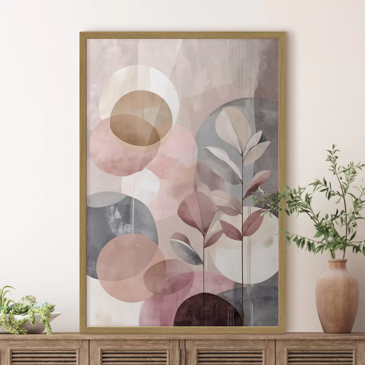 Poster Círculos de un día cálido f47977