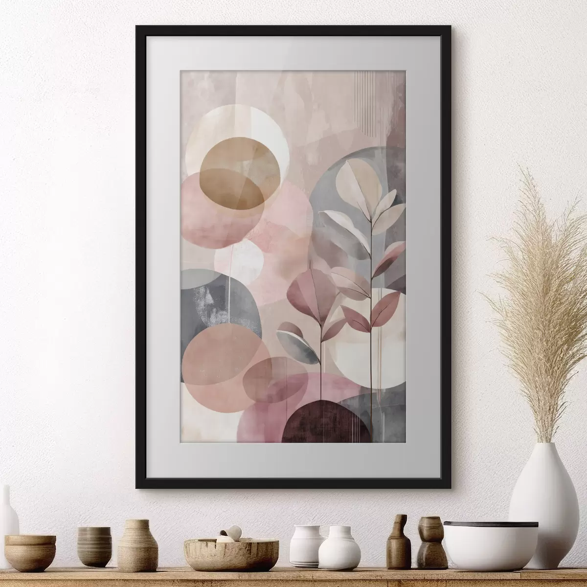 Poster Círculos de un día cálido f47977