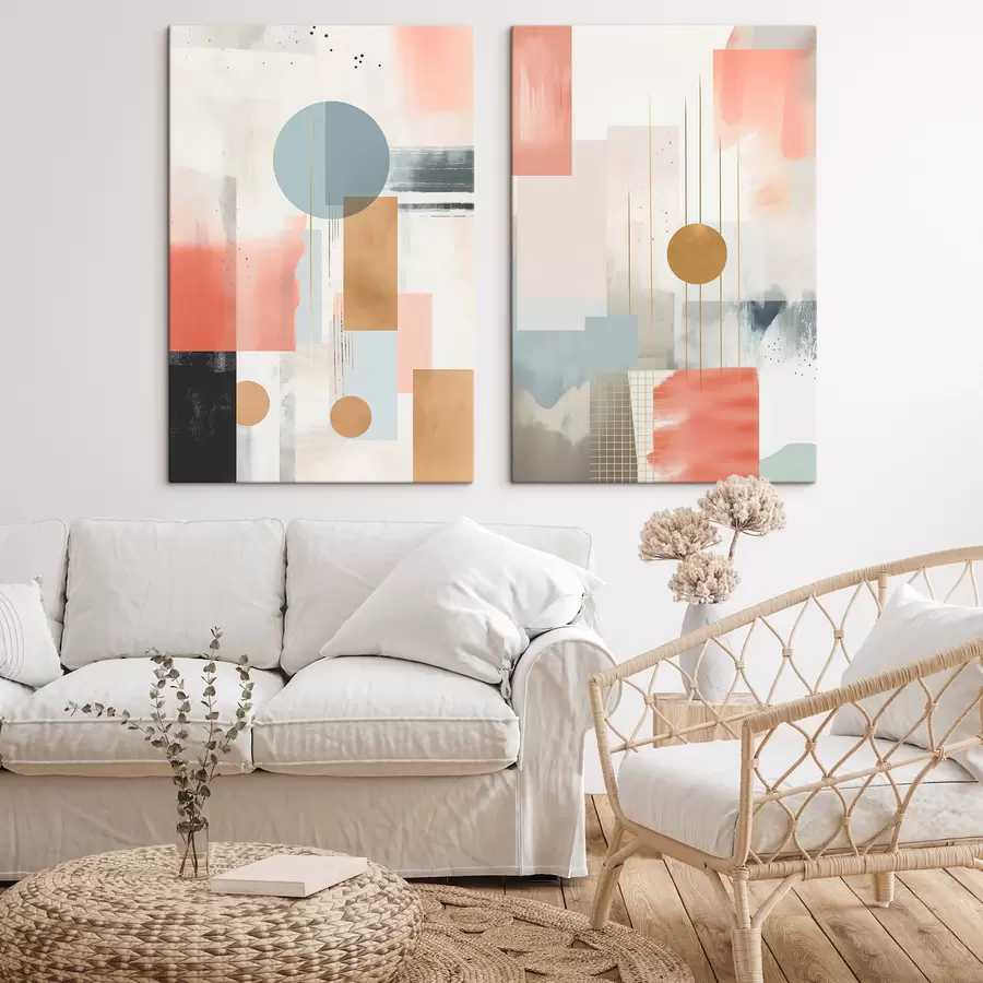 murales de pared Abstracción contemporánea m30126