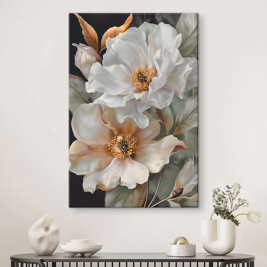 murales de pared Flores grandes s48216