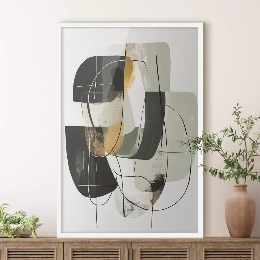 murales de pared Abstracción contemporánea f48220