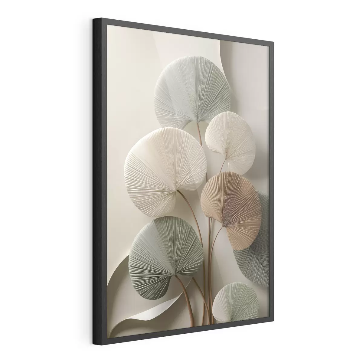 Poster Ramo de hojas plegadas f48224