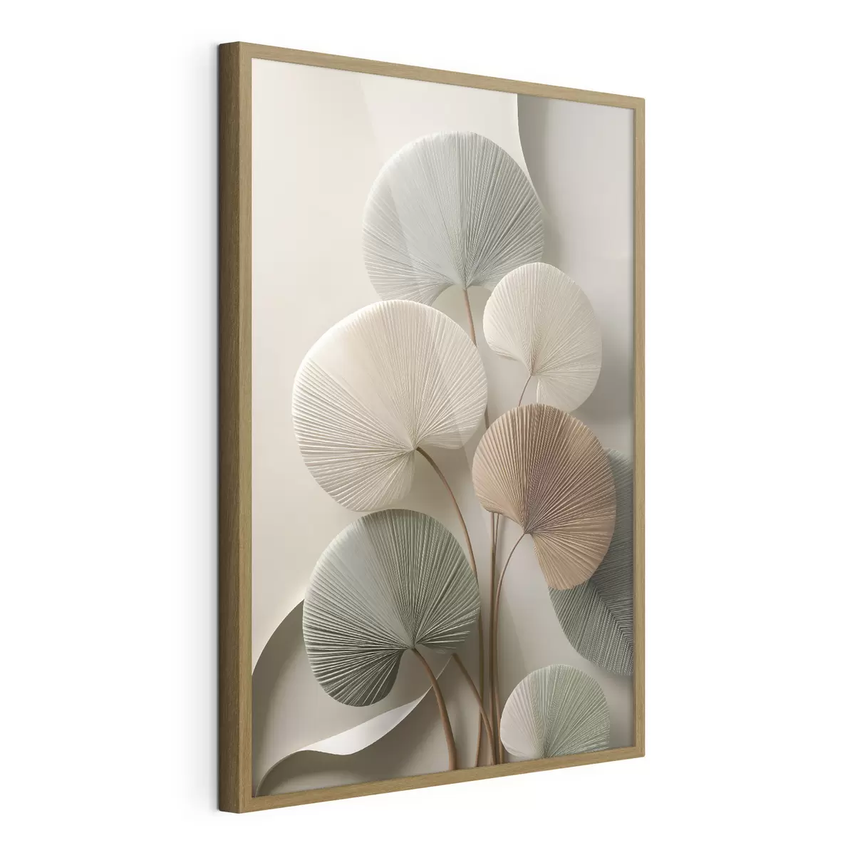 Poster Ramo de hojas plegadas f48224