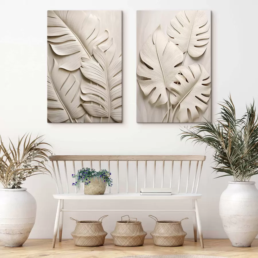 murales de pared hojas de monstera m30159