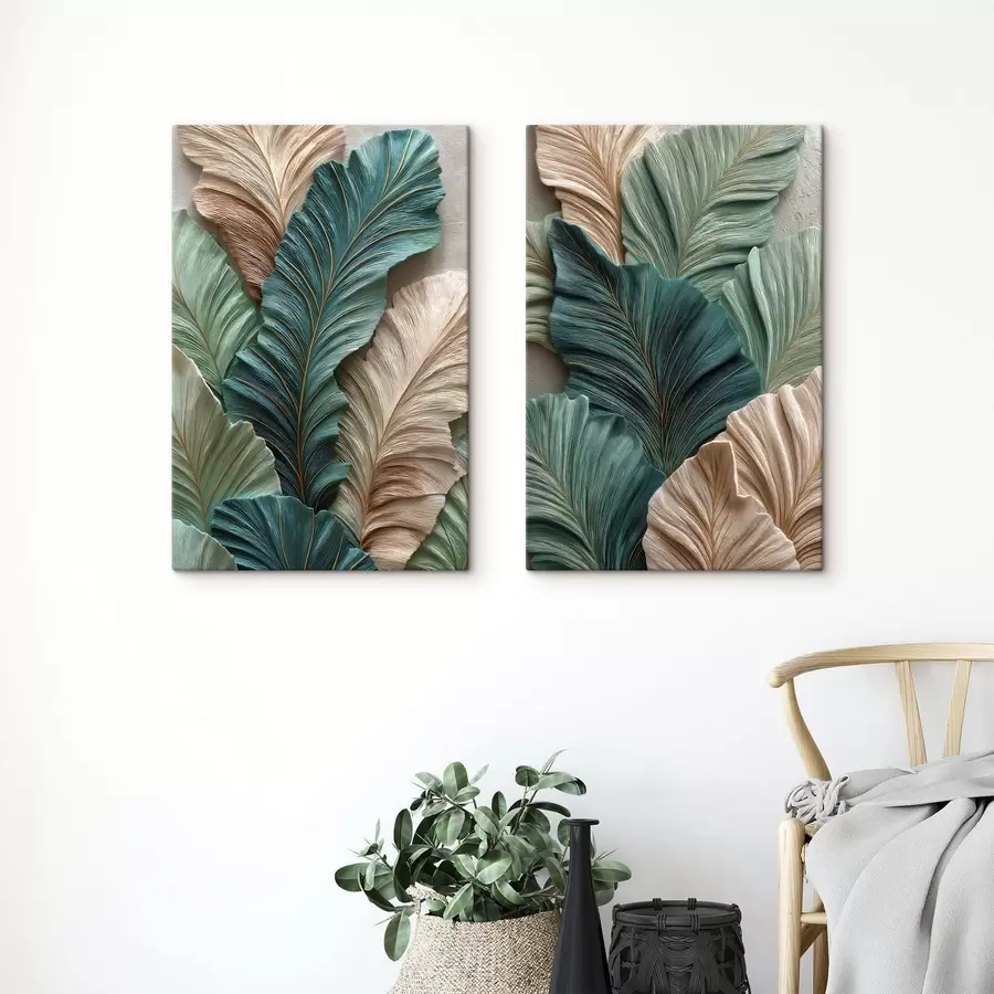 murales de pared Hojas m30163