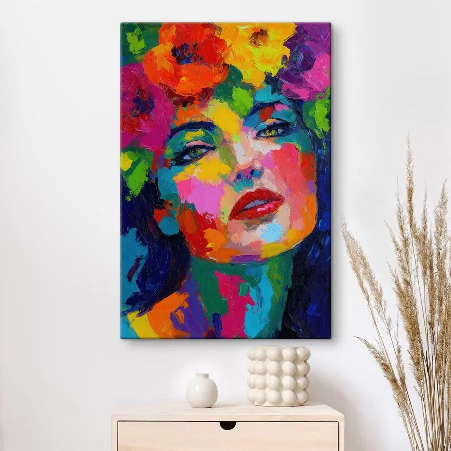 murales de pared Retrato de una niña s48229