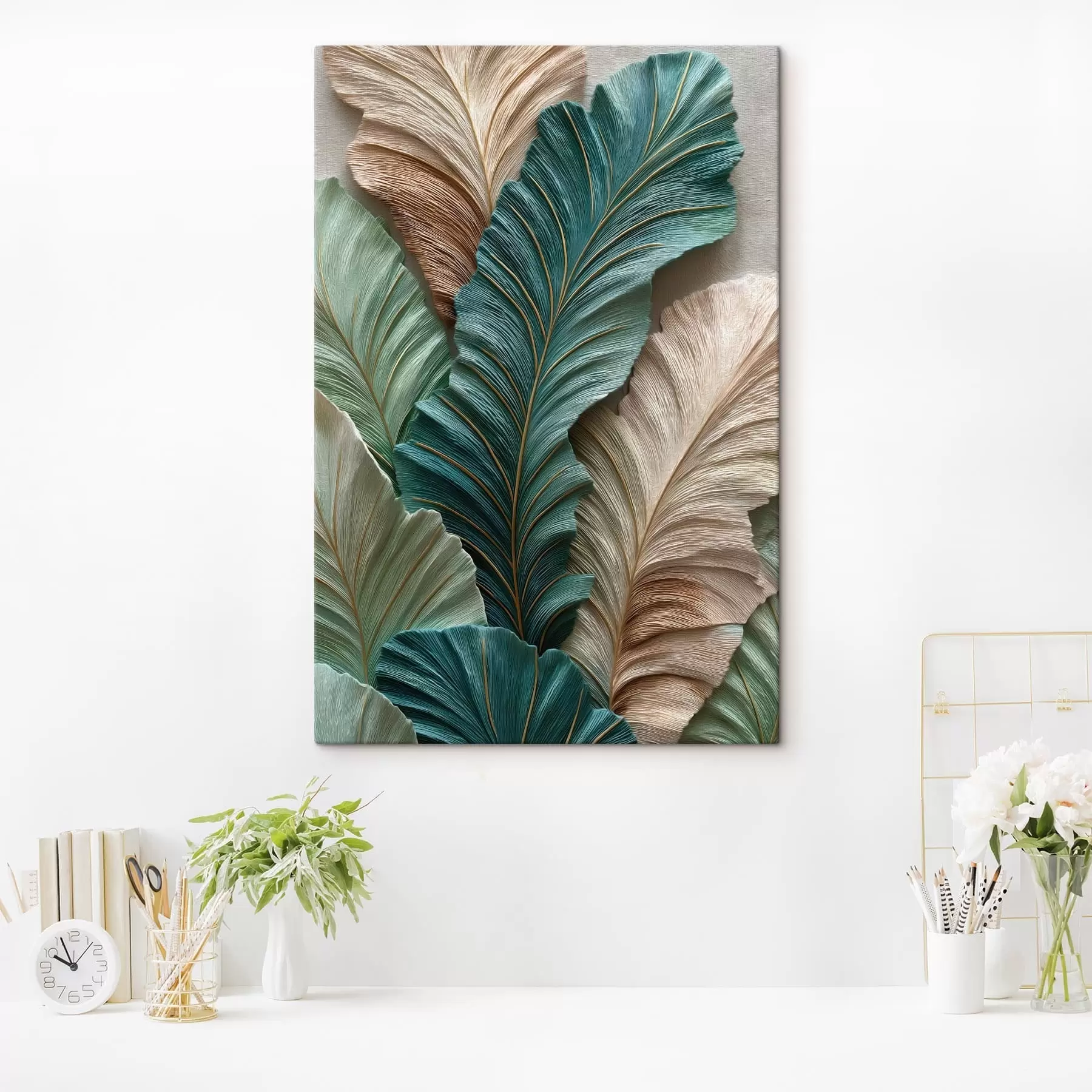 murales de pared Hojas s48258