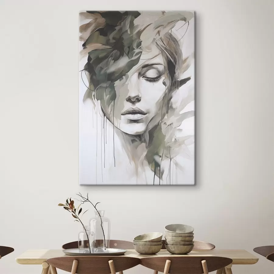 murales de pared Retrato abstracto s48269