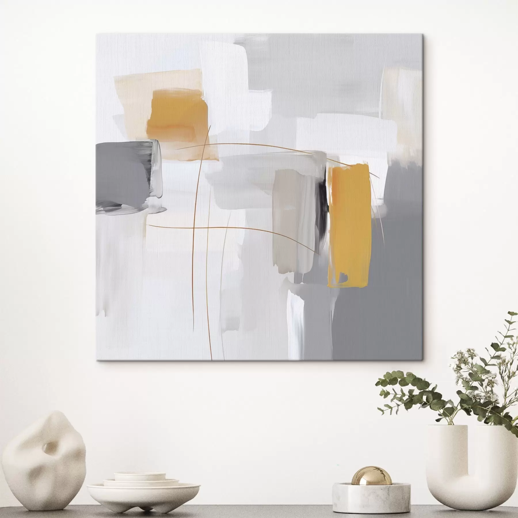 murales de pared Abstracción imitación de la pintura s48271