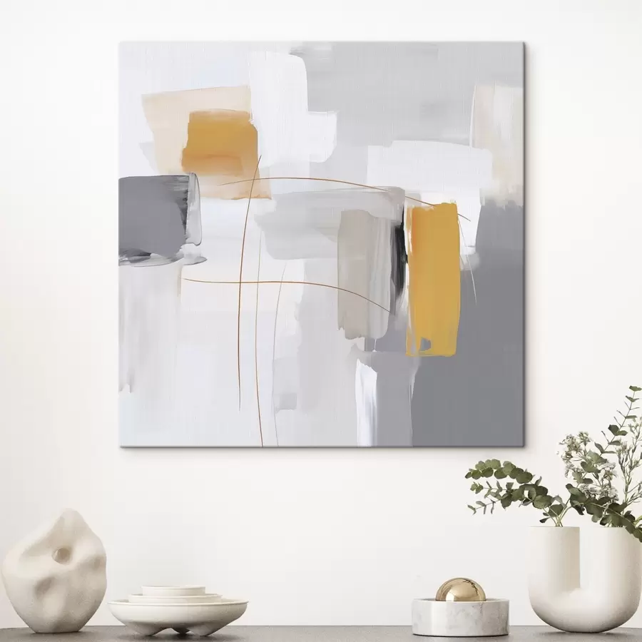 murales de pared Abstracción imitación de la pintura s48271