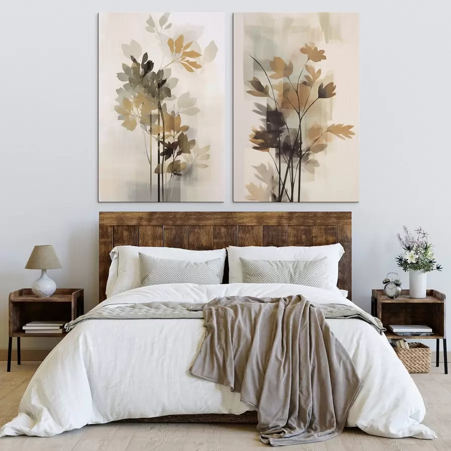 murales de pared Abstracción vegetal m30168