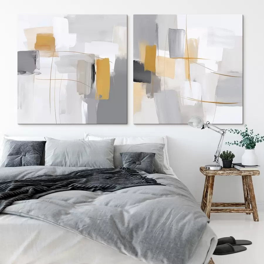 murales de pared Abstracción imitación de la pintura m30170