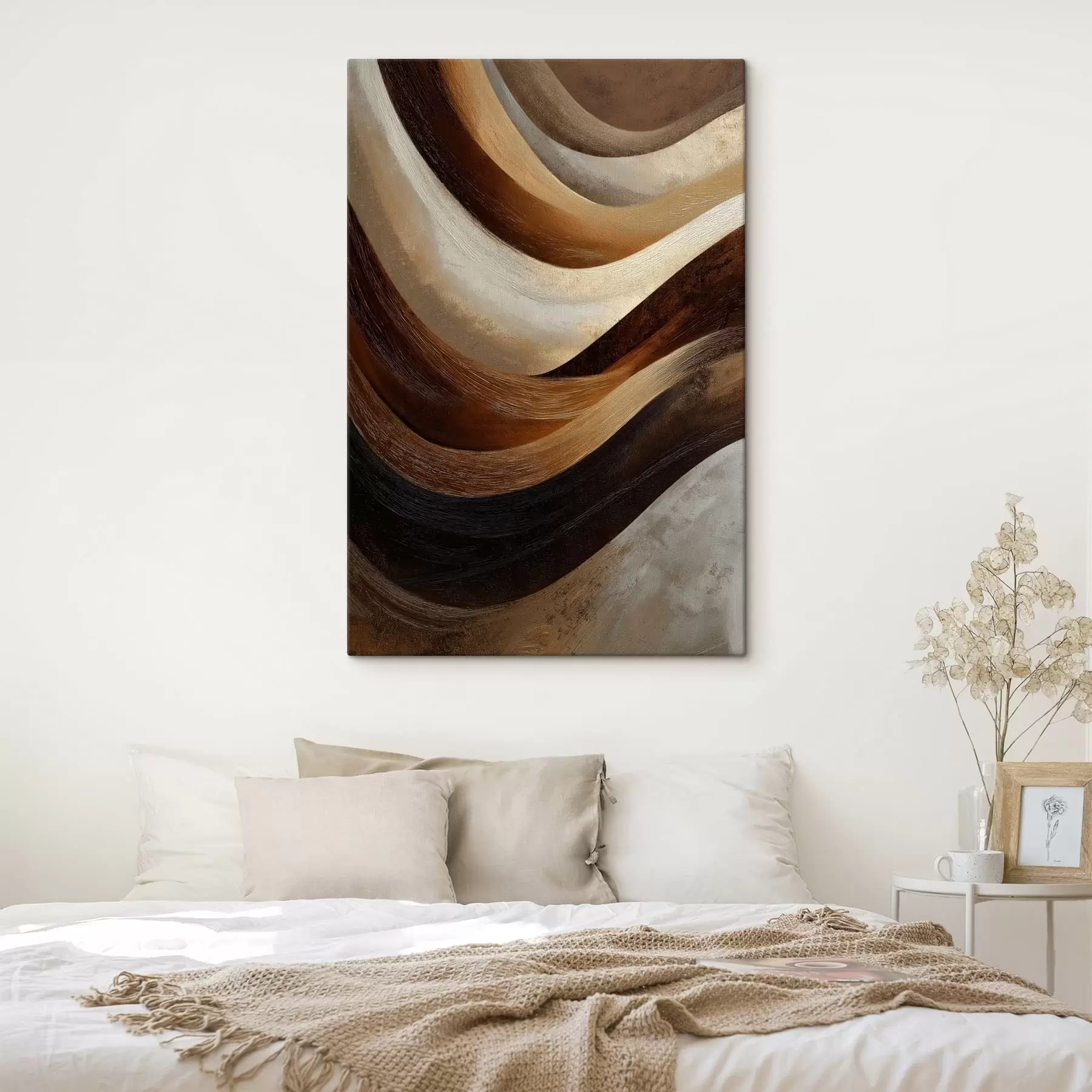 murales de pared Ondas abstractas s48301