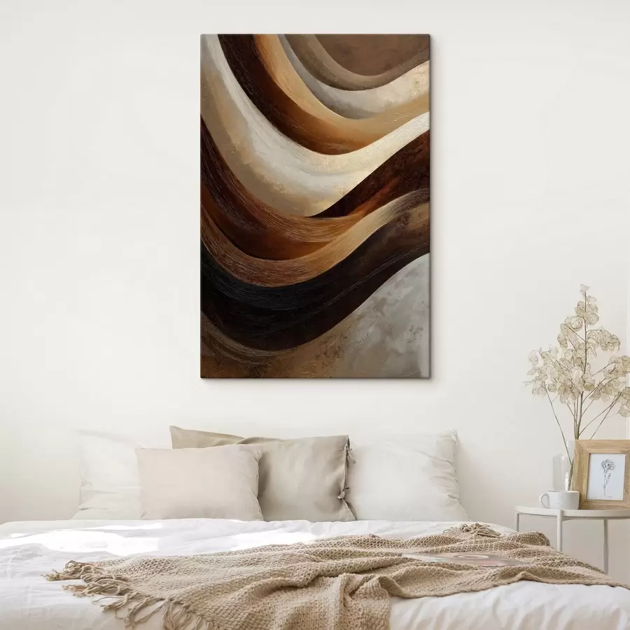 murales de pared Ondas abstractas s48301