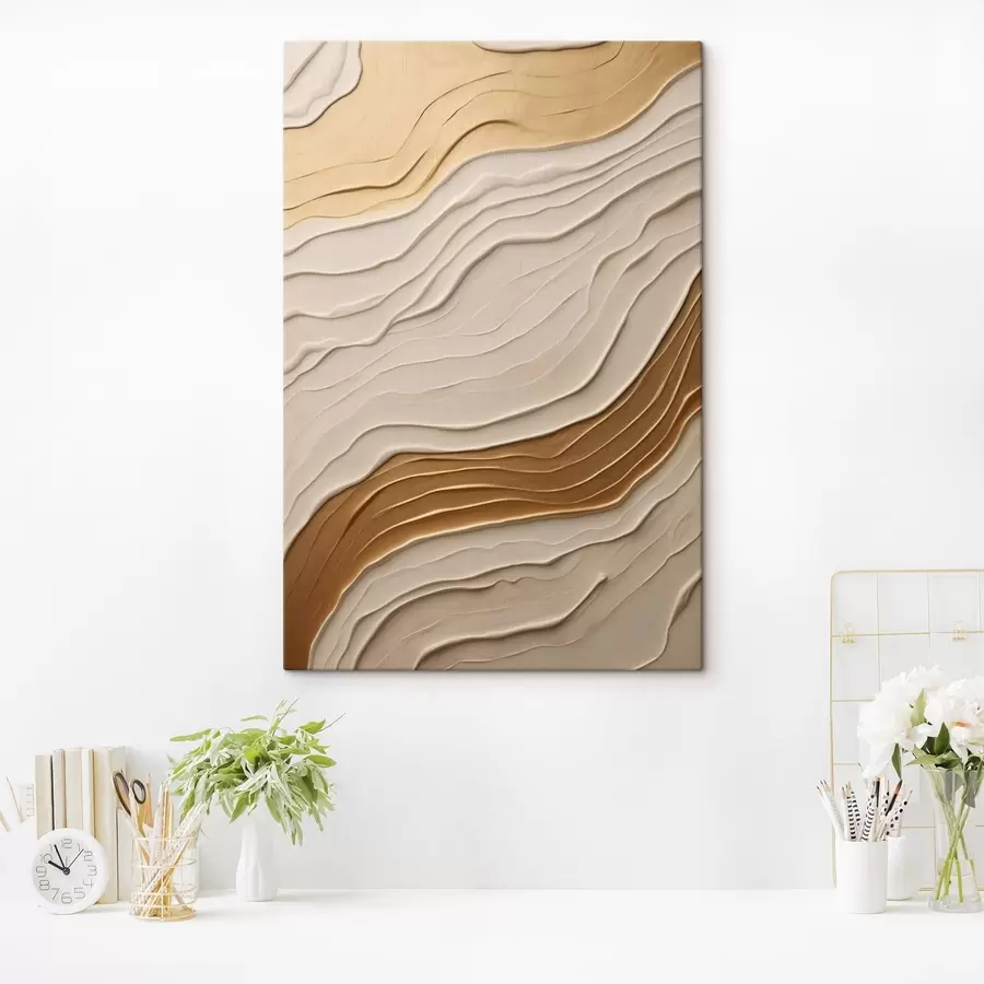 murales de pared Ondas abstractas s48311