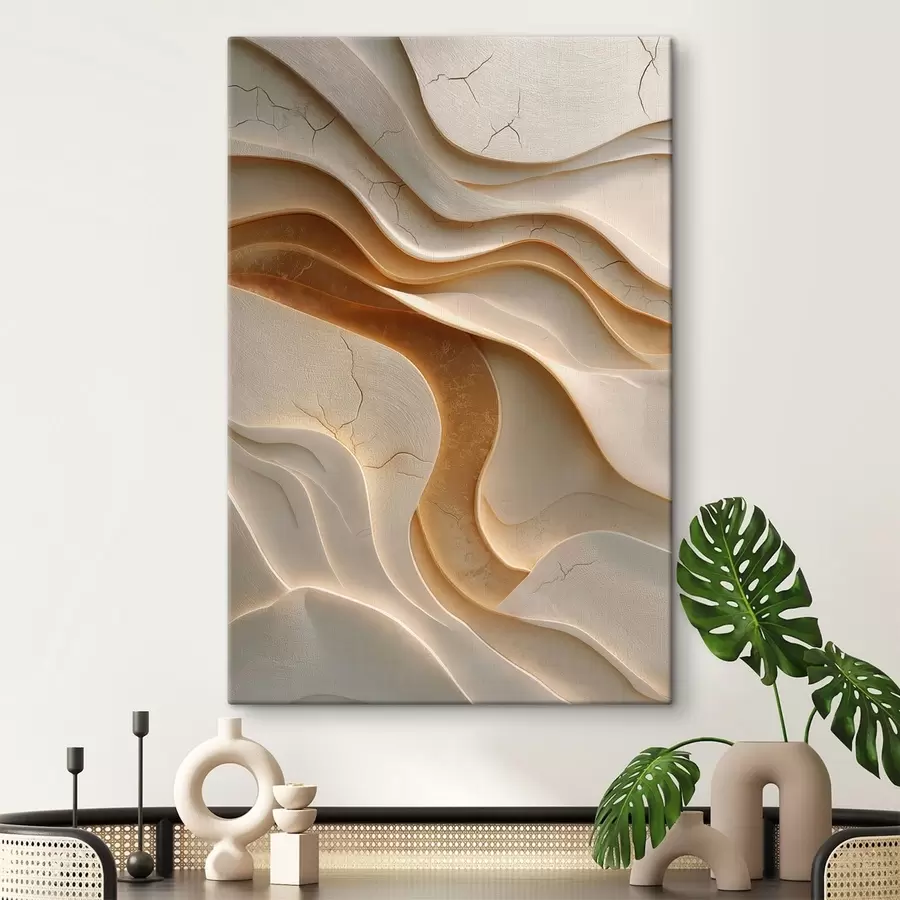 murales de pared Ondas abstractas s48314