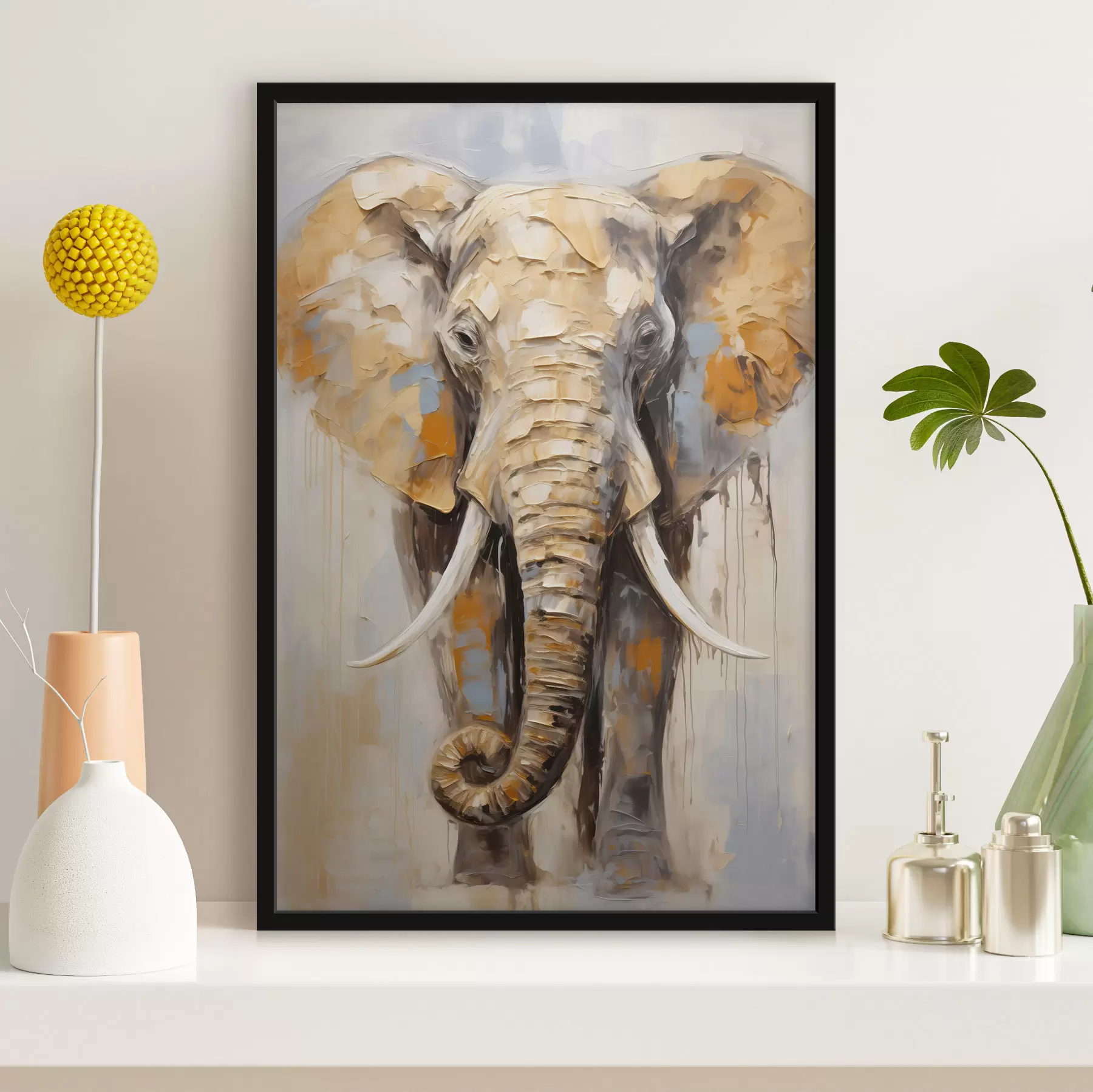 murales de pared Elefante f48298