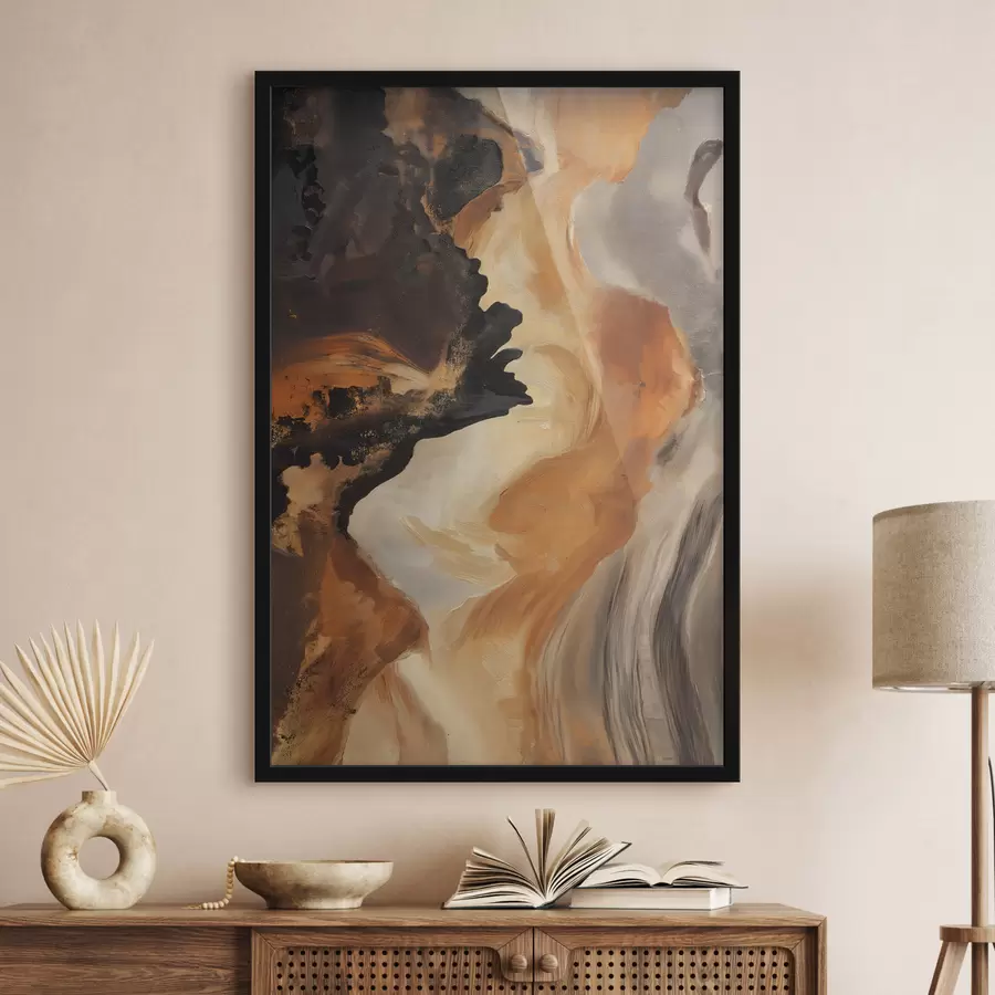 murales de pared Pinceladas abstractas f48302