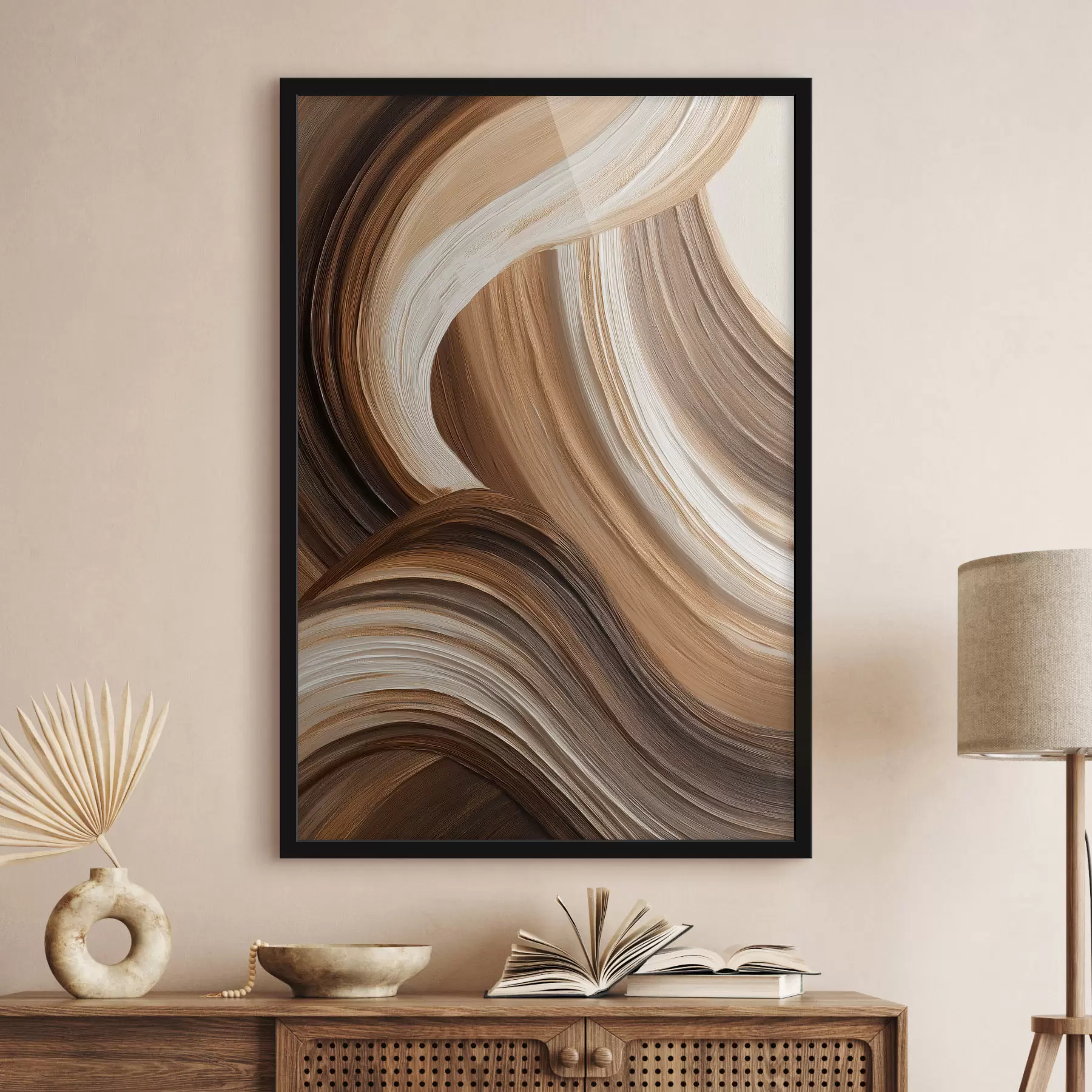 murales de pared Pinceladas abstractas f48306