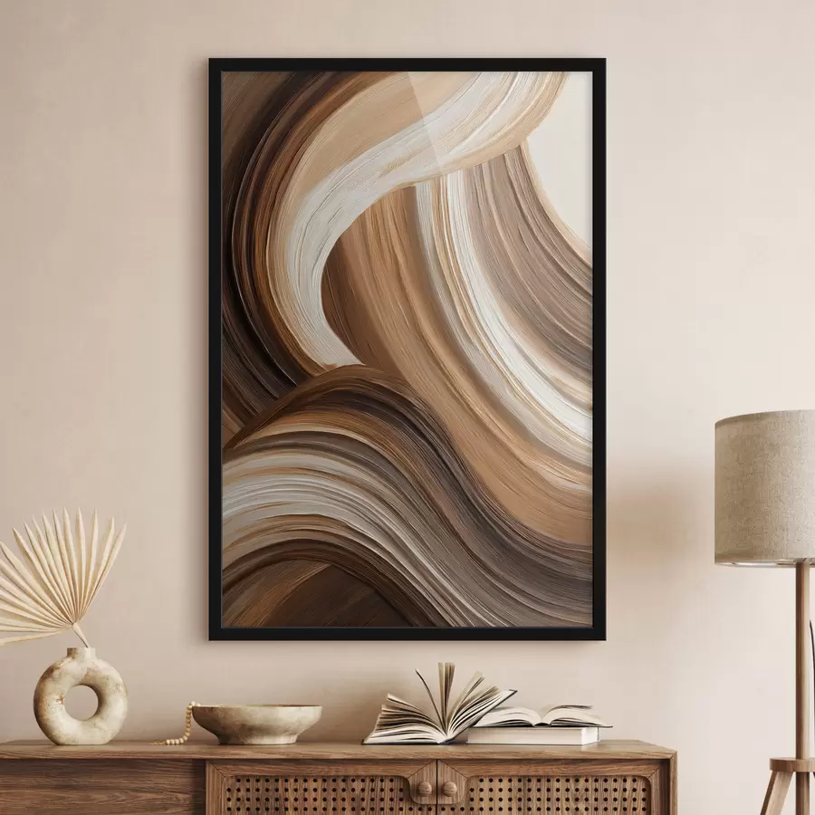 murales de pared Pinceladas abstractas f48306