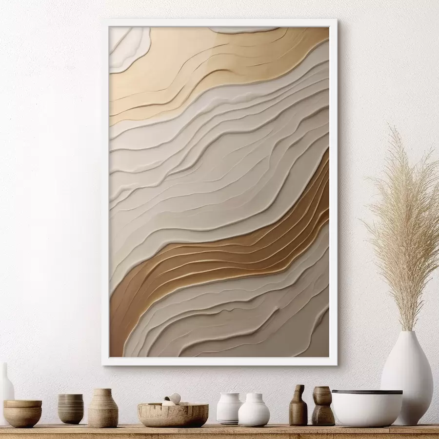 murales de pared Ondas abstractas f48311