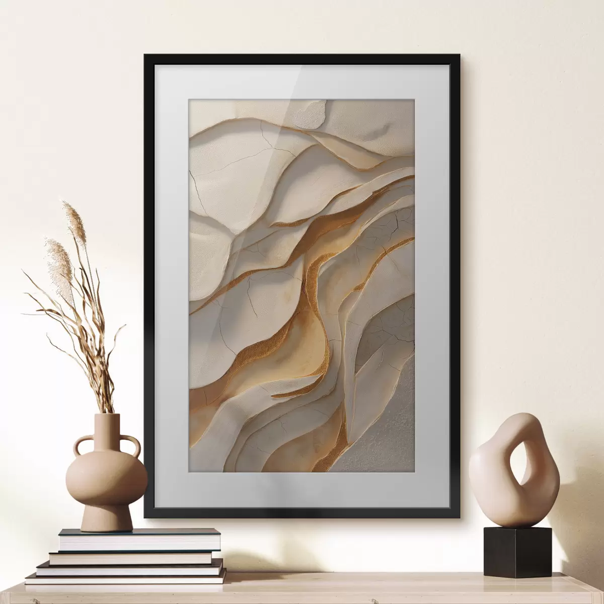 Poster Ondas abstractas f48313