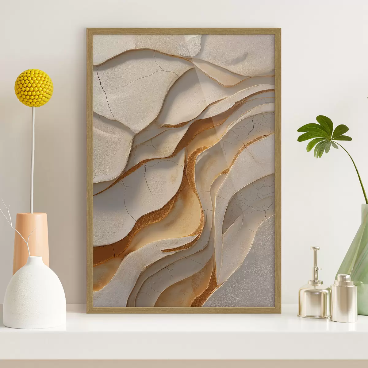 Poster Ondas abstractas f48313
