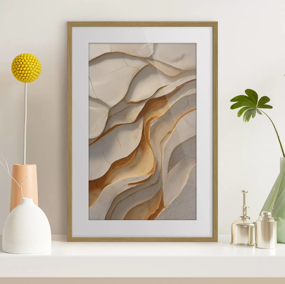 Poster Ondas abstractas f48313