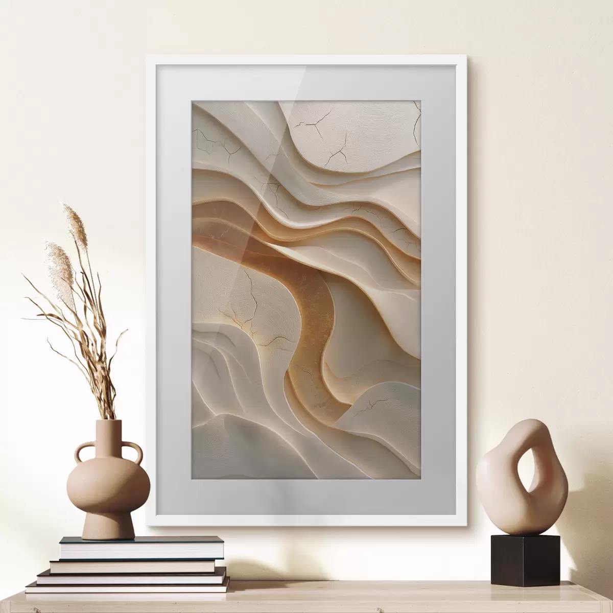 Poster Ondas abstractas f48314