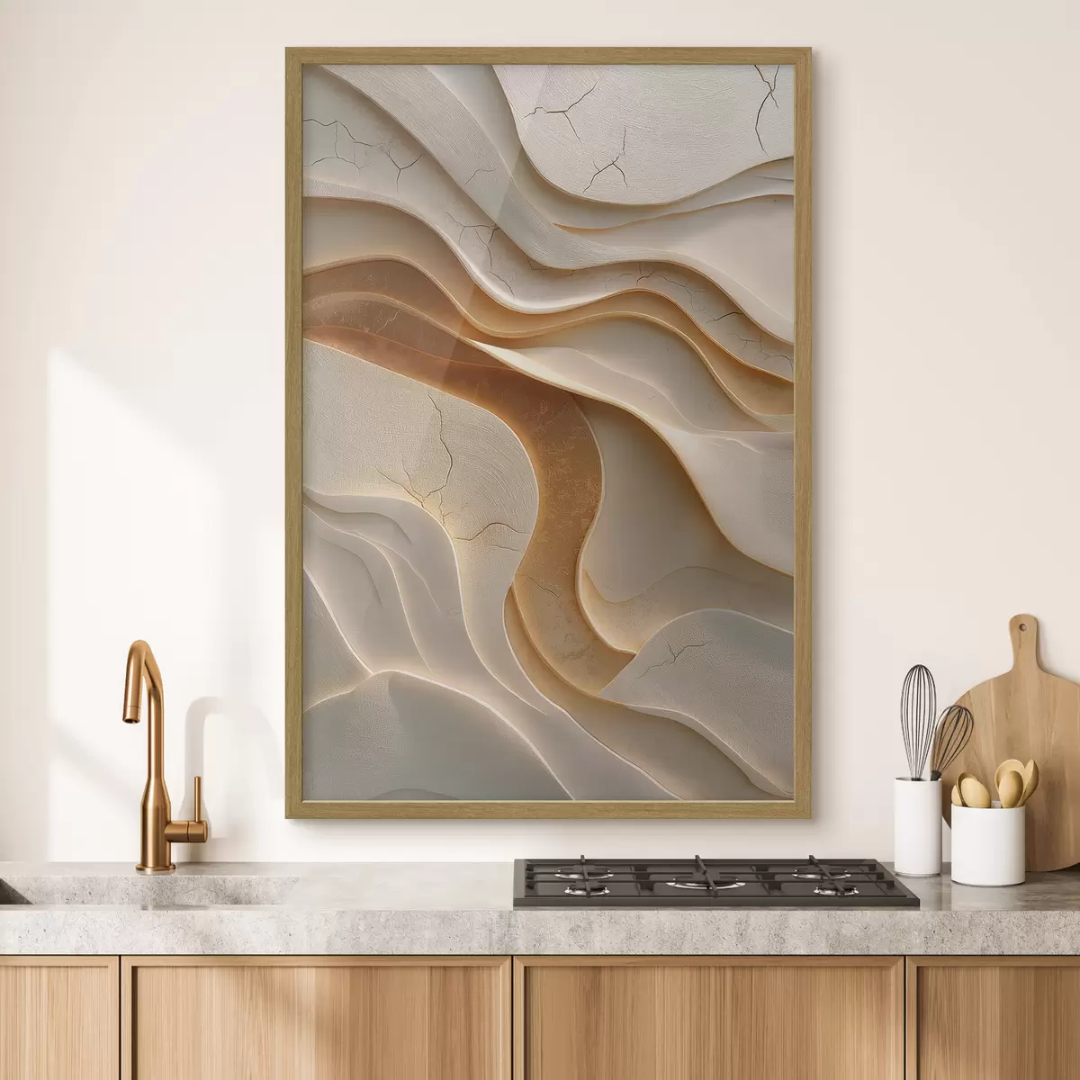 Poster Ondas abstractas f48314