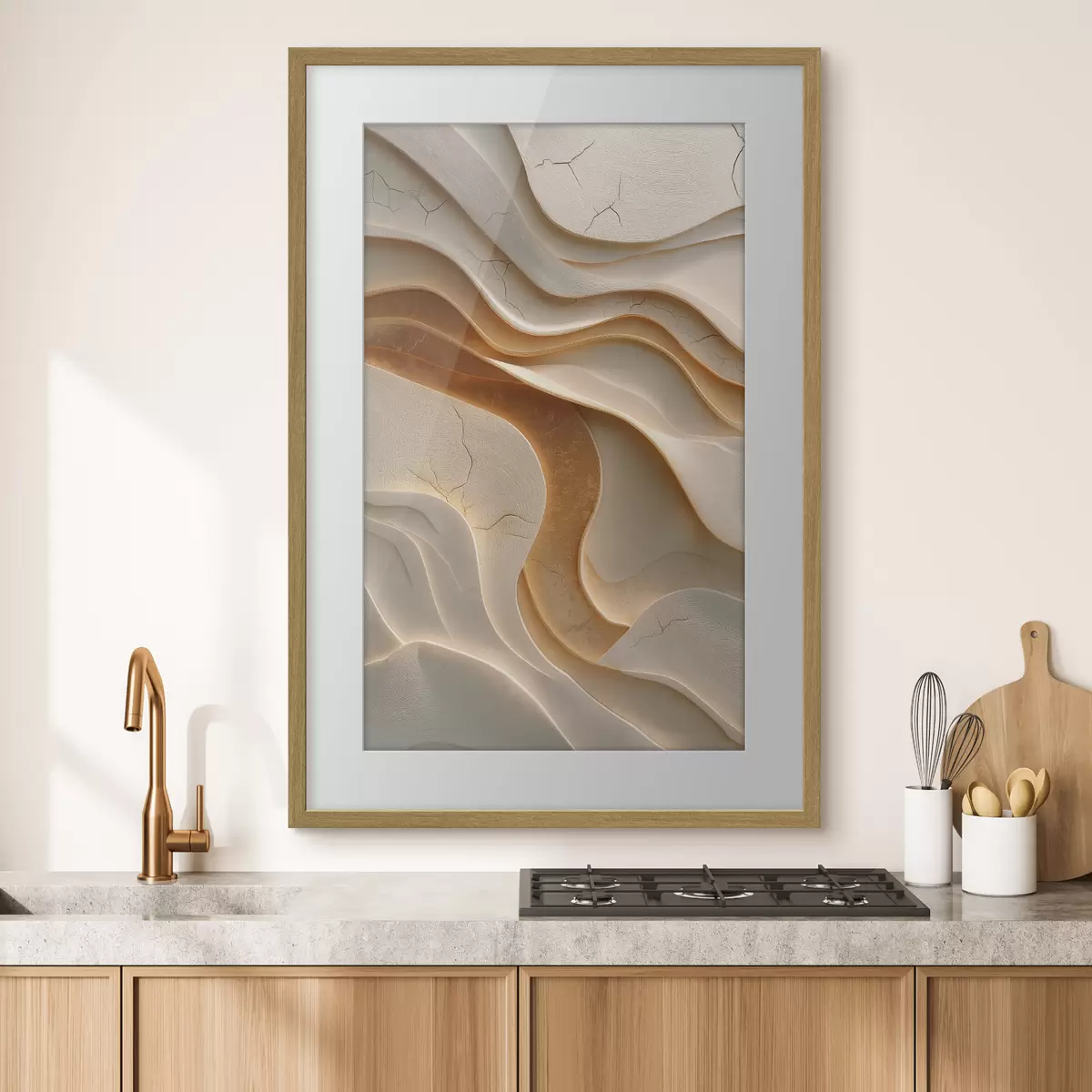 Poster Ondas abstractas f48314