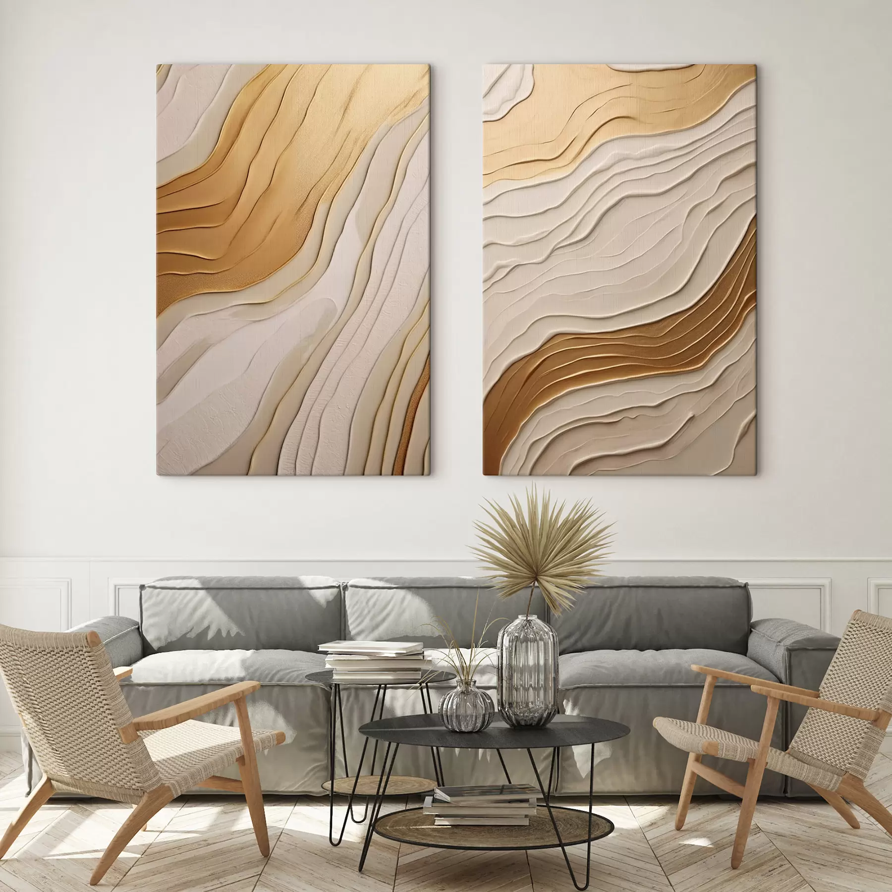 murales de pared Ondas abstractas m30181