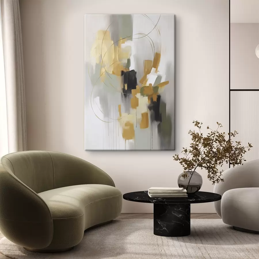 murales de pared Abstracción imitación de la pintura s48324