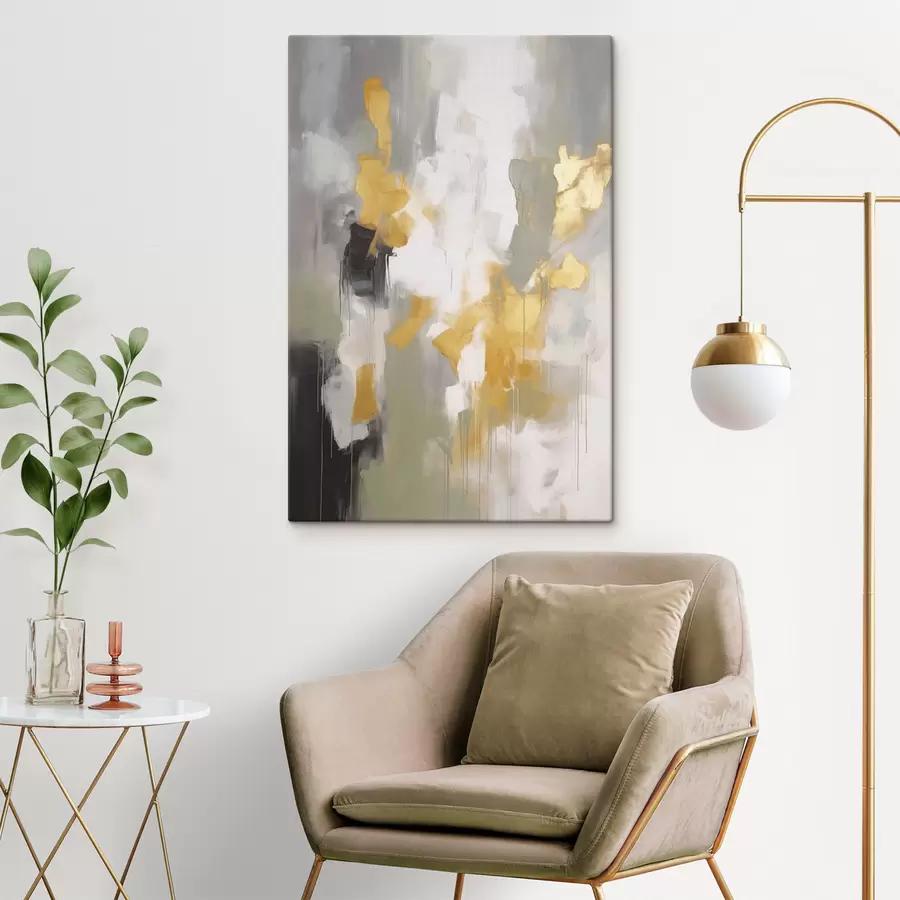 murales de pared Imitación del arte abstracto moderno en la pintura s48325