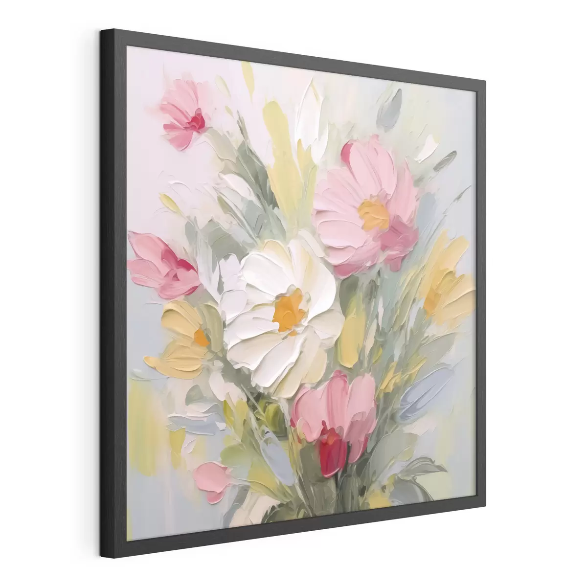 Poster Un ramo de flores imitación de pintura f48317