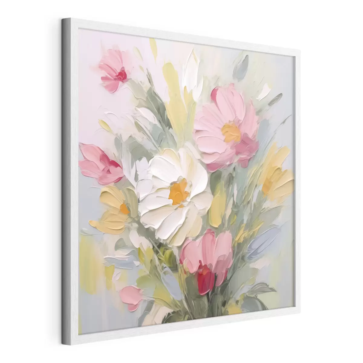 Poster Un ramo de flores imitación de pintura f48317