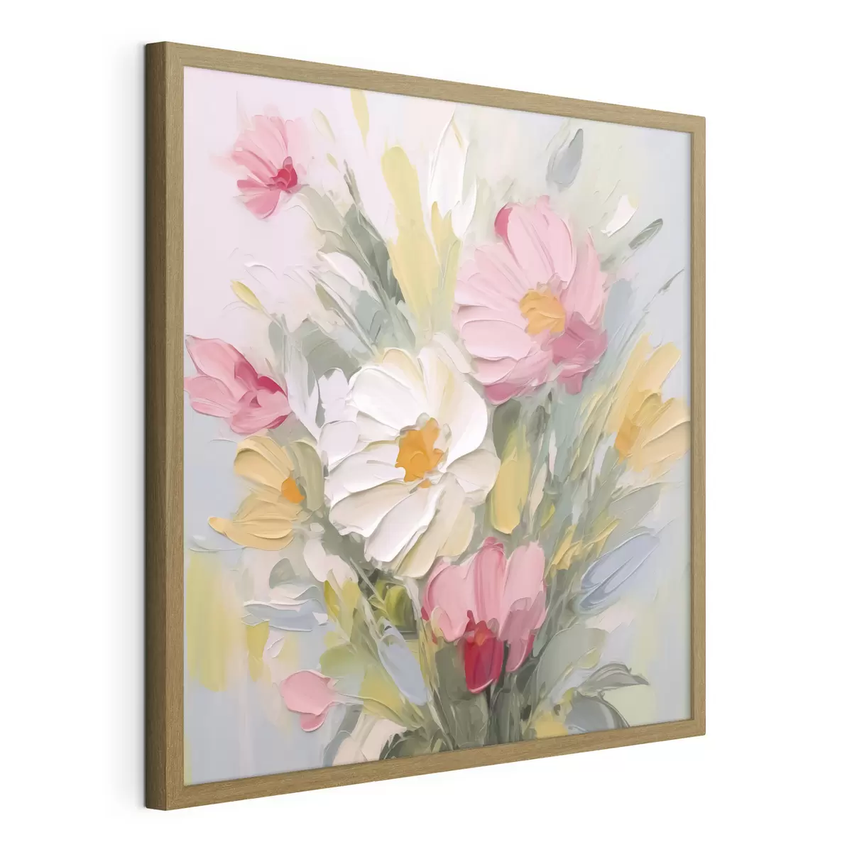 Poster Un ramo de flores imitación de pintura f48317