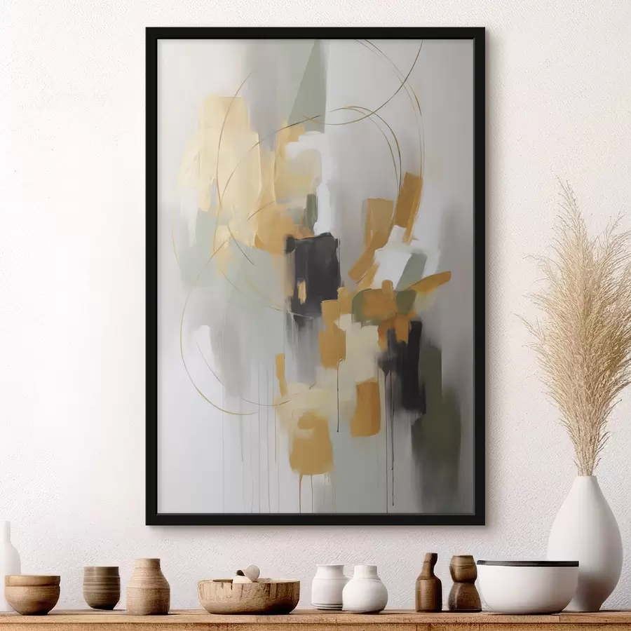 murales de pared Abstracción imitación de la pintura f48324