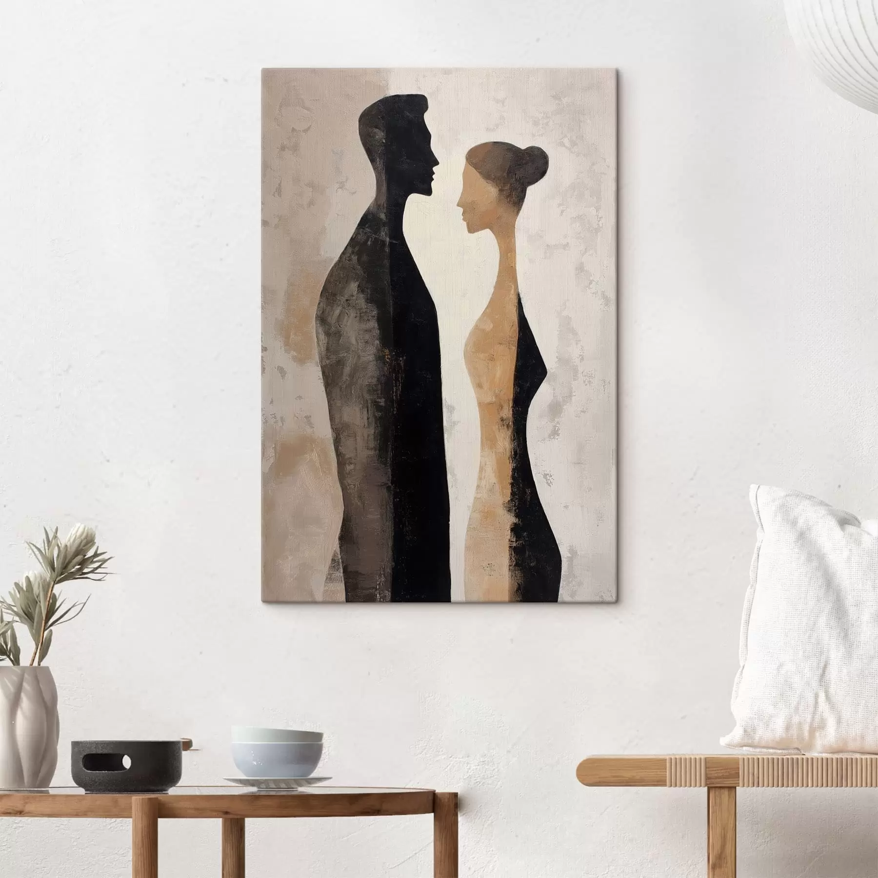 murales de pared siluetas abstractas s48370