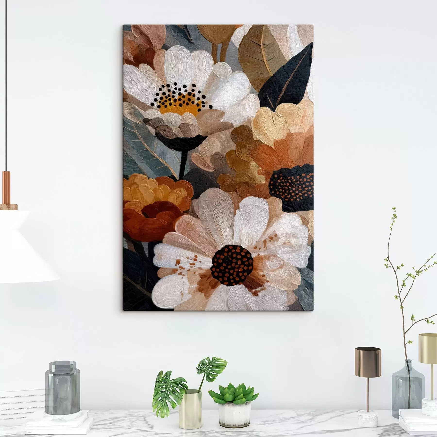 murales de pared Flores s48376
